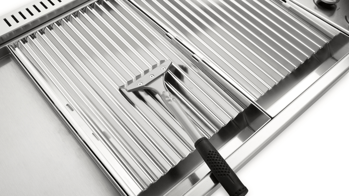 Table de cuisson Oasi 80 | Grill 1/3 - Lisse 2/3