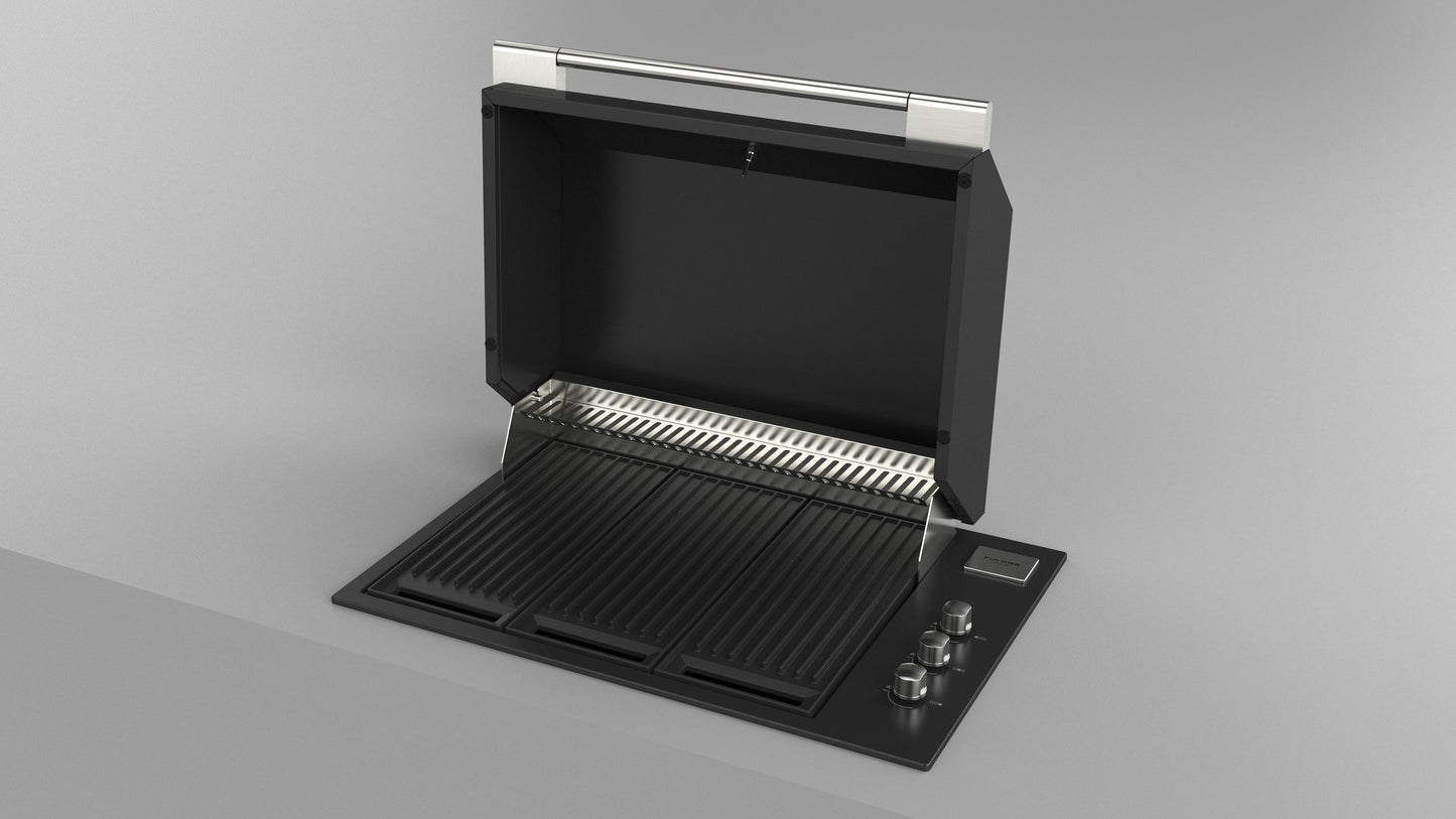 Black F80 hob | 11.4 kW