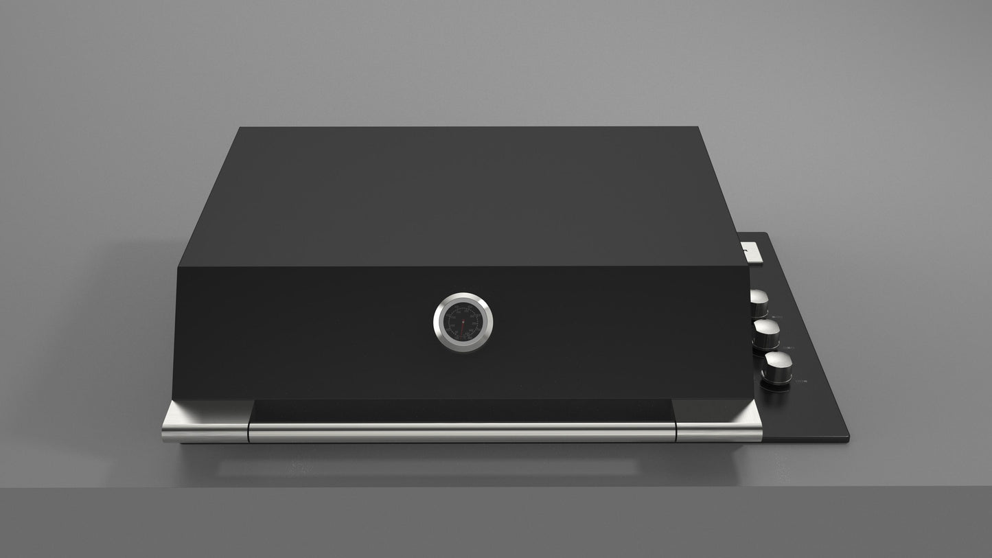 Black F80 hob | 11.4 kW