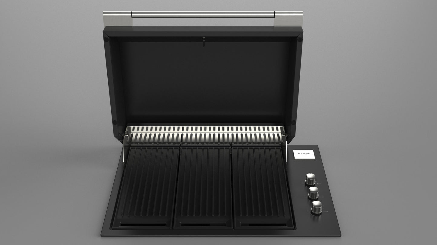Black F80 hob | 11.4 kW