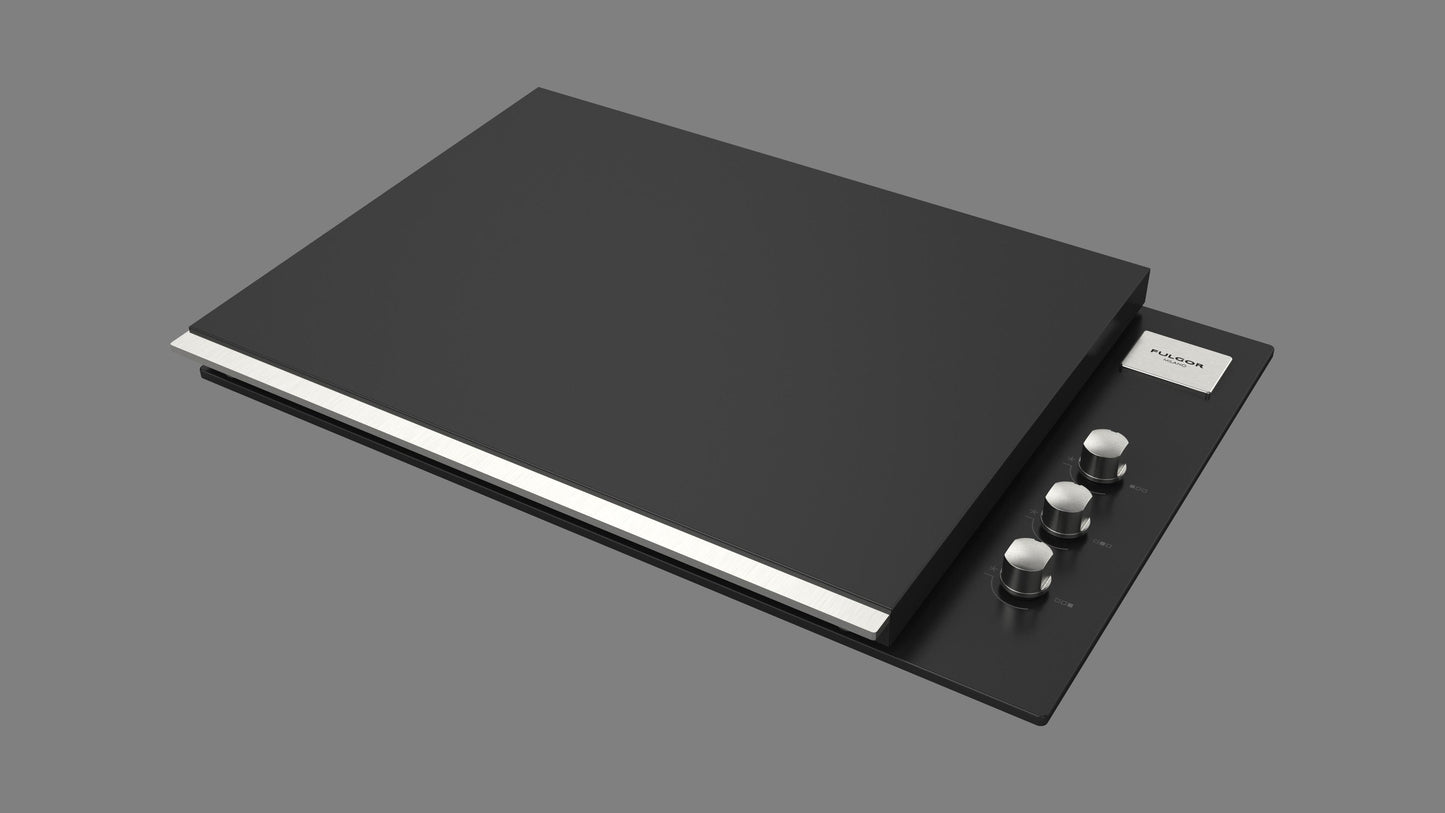 Black F80 hob | 11.4 kW
